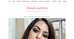 Desktop Screenshot of blossomandbliss.co.uk
